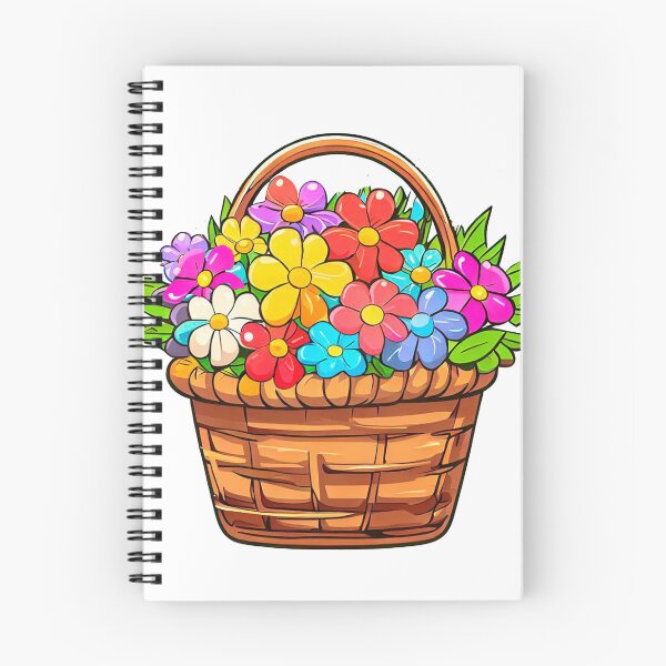 Item preview, Flower basket designed and sold by miguel-ozz.