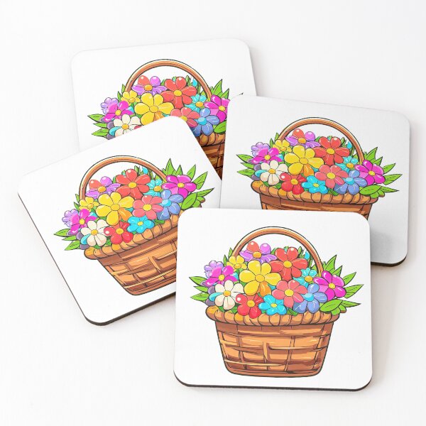 Item preview, Flower basket designed and sold by miguel-ozz.