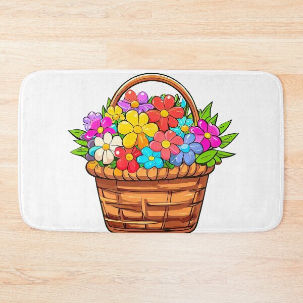 Item preview, Flower basket designed and sold by miguel-ozz.