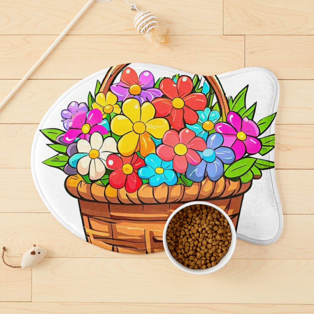 Kitten Flower Basket, Cat baskets edge, flower Arranging, cat Like Mammal,  flower png | PNGWing