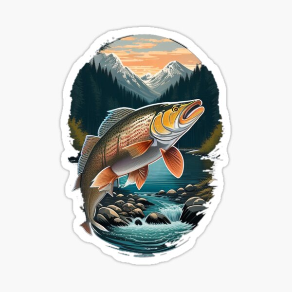 Fishing VIII Sticker for Sale by Mo-rx