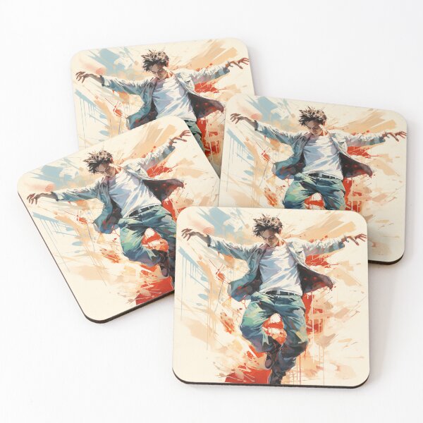 Item preview, Young man is dancing electro pop  designed and sold by Andrey Tarakanov.