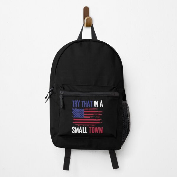 Item preview, Vintage Retro Try That In My Town American Flag T-Shirt designed and sold by TQ-Design.