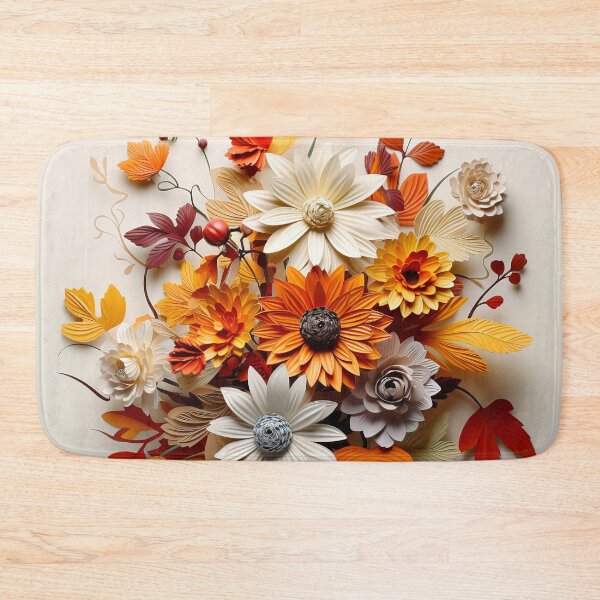 Item preview, Fall autumn flowers 3d  designed and sold by Inktown.