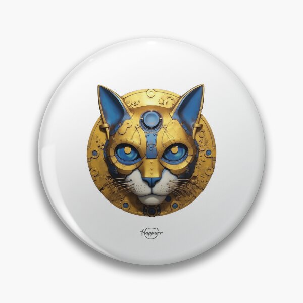 Item preview, Cyberpunk style, mechanical style, cat designed and sold by Happurr.