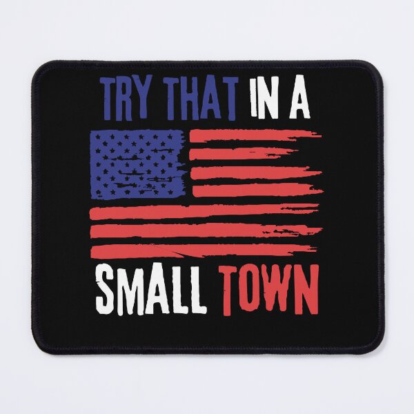Item preview, Vintage Retro Try That In My Town American Flag T-Shirt designed and sold by TQ-Design.