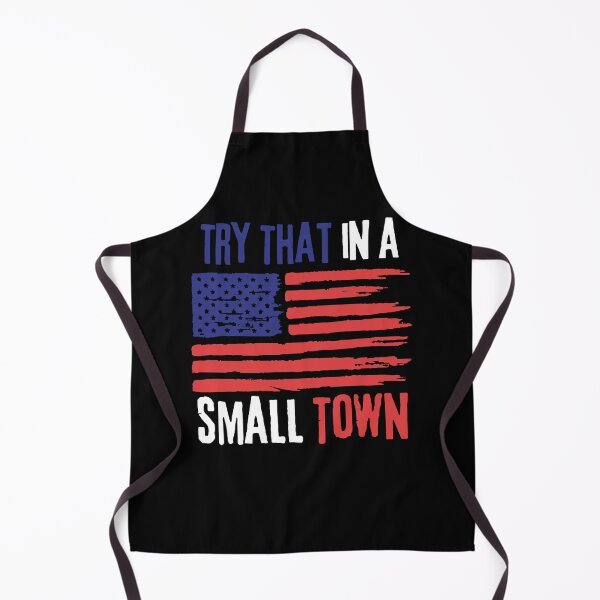 Item preview, Vintage Retro Try That In My Town American Flag T-Shirt designed and sold by TQ-Design.