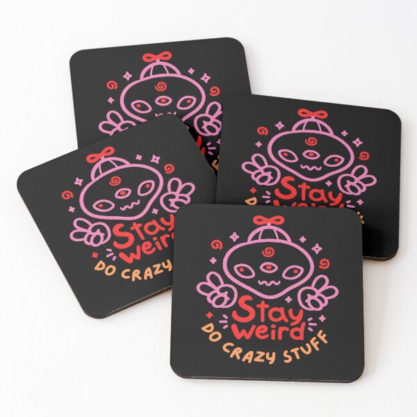 Item preview, Stay weird do crazy stuff designed and sold by Azrou shop.