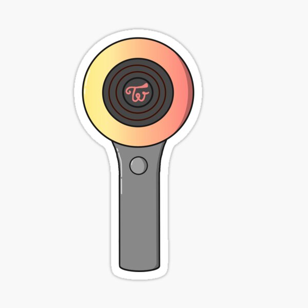 Twice Lightstick Sticker for Sale by Movie House