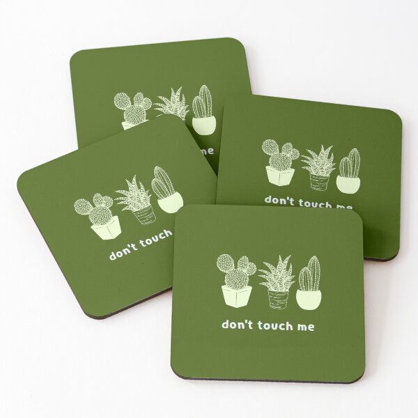 Item preview, don't touch me cactus designed and sold by Filippom6.
