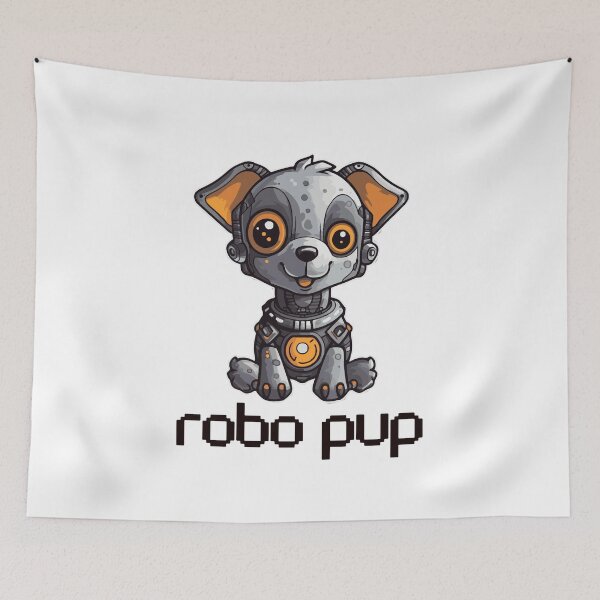 Item preview, Puppy Robots | AI Puppies | AI Puppy T-Shirts | Robot Puppy Stickers  designed and sold by ShaneUFO.