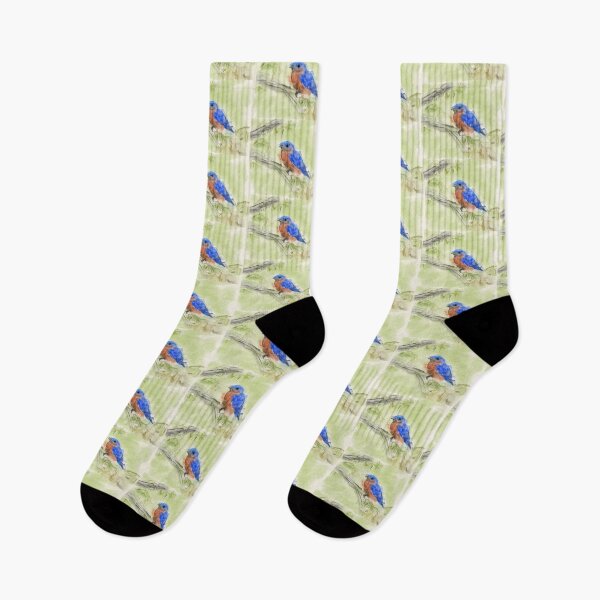 Item preview, Eastern Bluebird On A Rainy Spring Day designed and sold by Lois  Bryan.