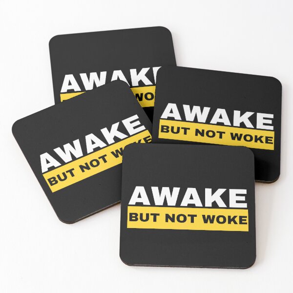Item preview, Awake But Not Woke designed and sold by RockBeeDesigns.