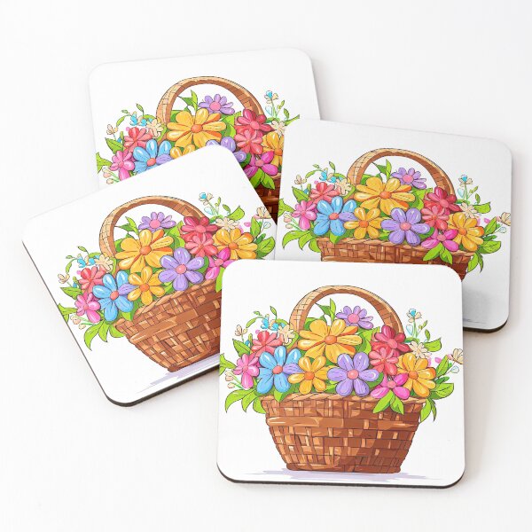 Item preview, Flower basket designed and sold by miguel-ozz.