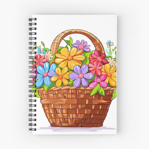 Item preview, Flower basket designed and sold by miguel-ozz.