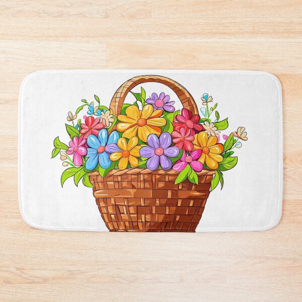 Item preview, Flower basket designed and sold by miguel-ozz.