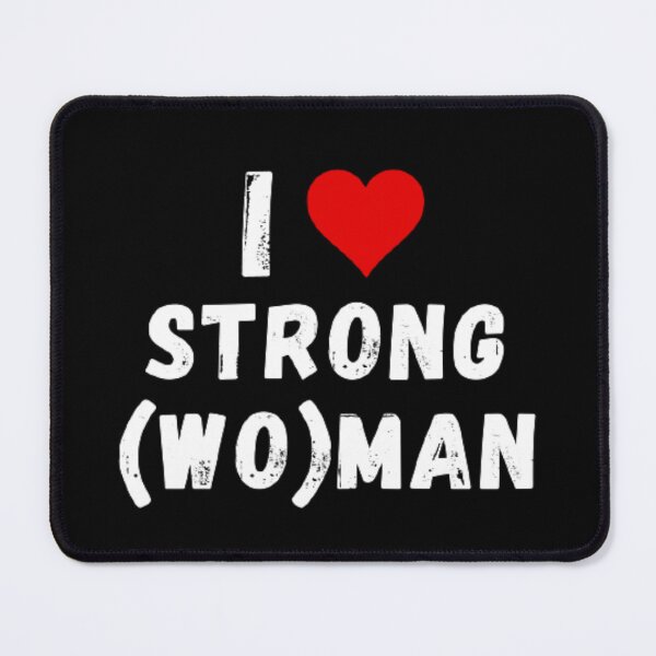 Item preview, I love strong(wo)man - I heart strong(wo)man designed and sold by Perryfranken.