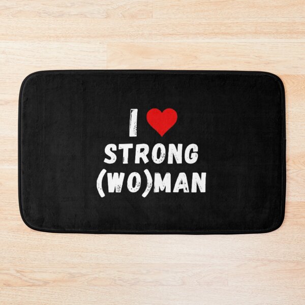Item preview, I love strong(wo)man - I heart strong(wo)man designed and sold by Perryfranken.