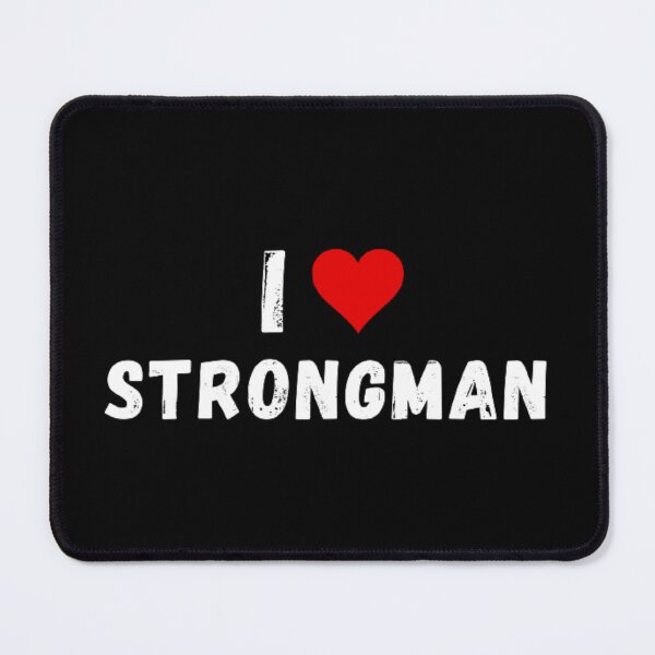 Item preview, I love strongman - I heart strongman designed and sold by Perryfranken.