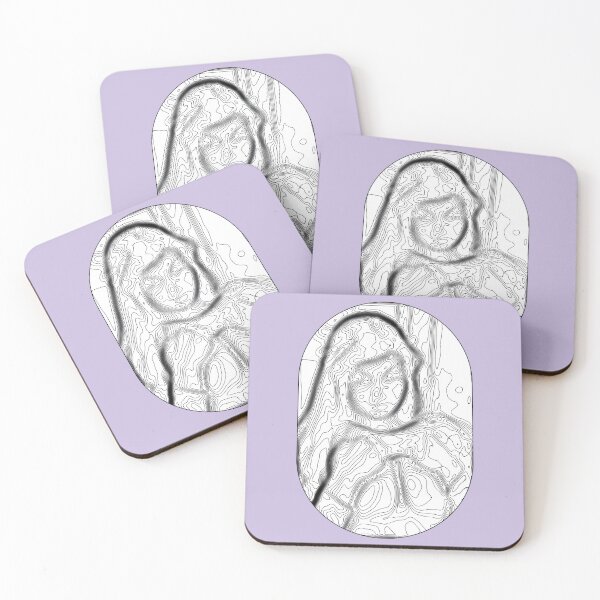Item preview, Very Fine Line Art Defining Feminine Figure Sticker designed and sold by Neer arts.