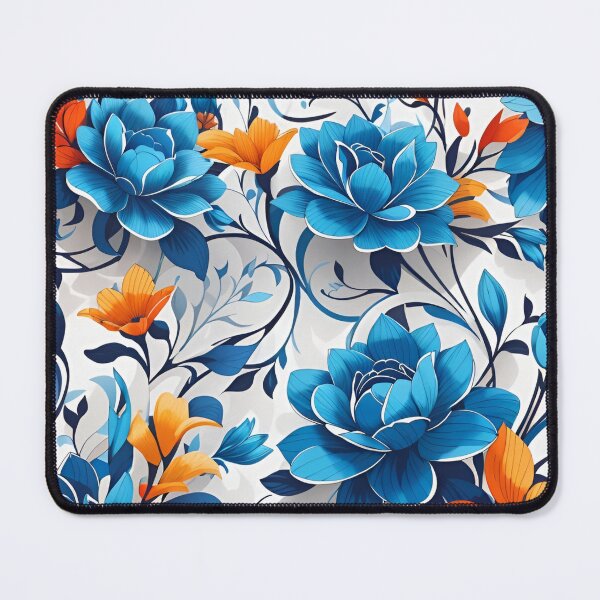 Item preview, Stunning Blue Flower Vector - Treat Yourself or Gift a Photorealistic Masterpiece designed and sold by JOY STORE 45.