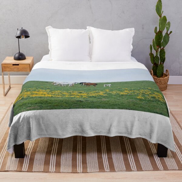 Item preview, Paint Foal with Herd and Wildflowers designed and sold by Vivar Photo.