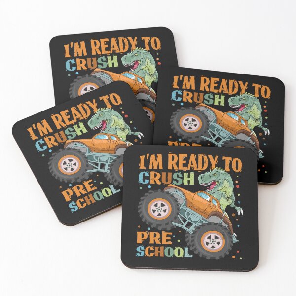 Item preview, I'm Ready To Crush Preschool Monster Truck  Kids Graduation  designed and sold by Luvjesus2.