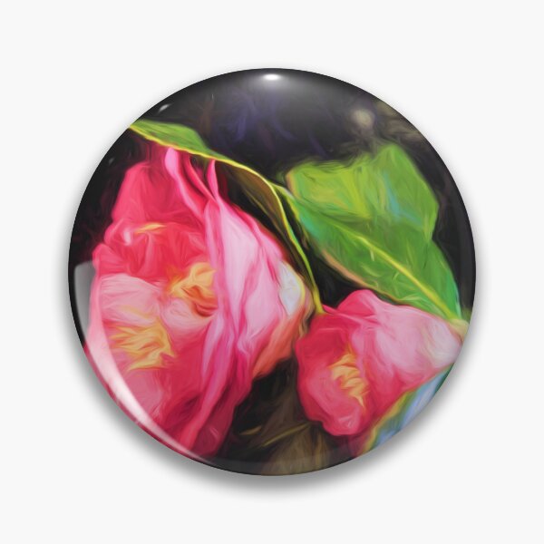 Item preview, Camellia On Black 1 designed and sold by Kay Brewer.