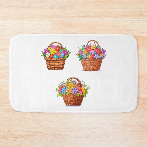 Item preview, 3 pack flower basket stickers designed and sold by miguel-ozz.