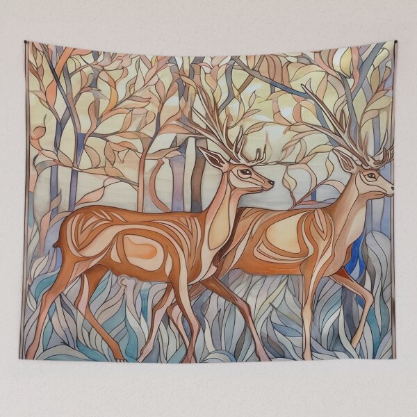 Item preview, Antelope drawing  designed and sold by ComicsFactory.