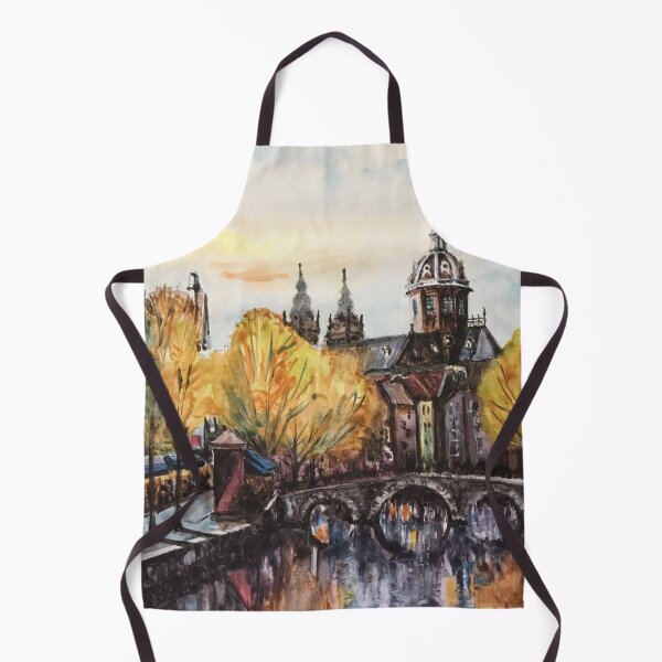 Item preview, Amsterdam Canal, Bridge, Netherlands. designed and sold by PocketRoom.