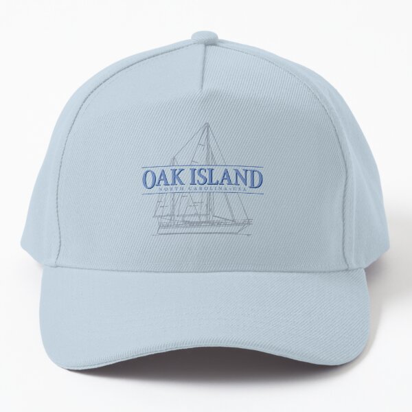 Oak Island North Carolina Sailing Design Cap for Sale by Futurebeachbum