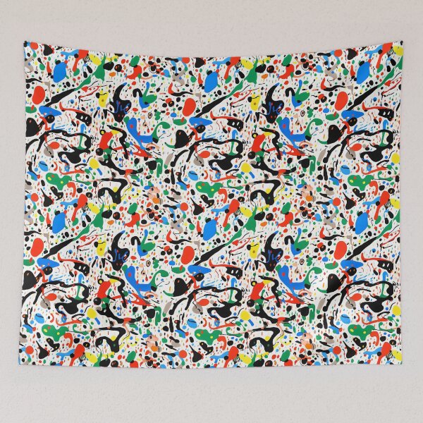 Item preview, Doodle Splash: A Colorful Abstract Extravaganza designed and sold by vadimcarazan.