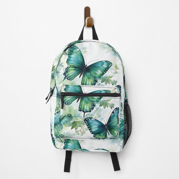 Item preview, Butterflies Watercolor 4 - Malachite designed and sold by DigitalPatternx.