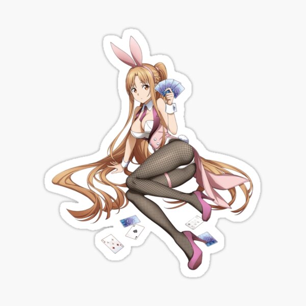 Sword Art Online - Anime- Asuna Yuuki d. Bikini Sun Fun Sticker