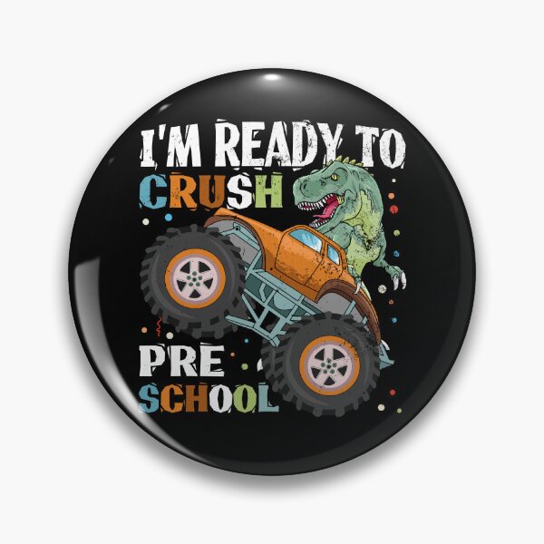 Item preview, I'm Ready To Crush Preschool Monster Truck  Kids Graduation  designed and sold by Luvjesus2.