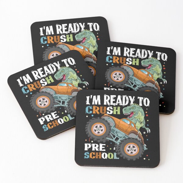 Item preview, I'm Ready To Crush Preschool Monster Truck  Kids Graduation  designed and sold by Luvjesus2.