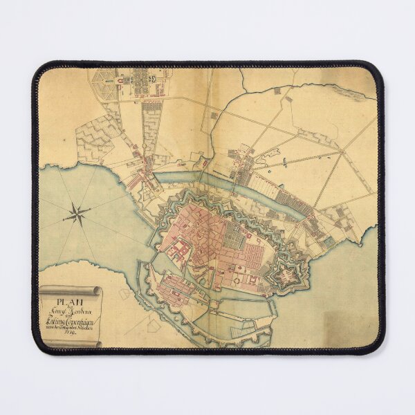 Item preview, Map of Copenhagen, 1779 designed and sold by MUZA9.