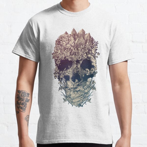 Skull Floral Classic T-Shirt