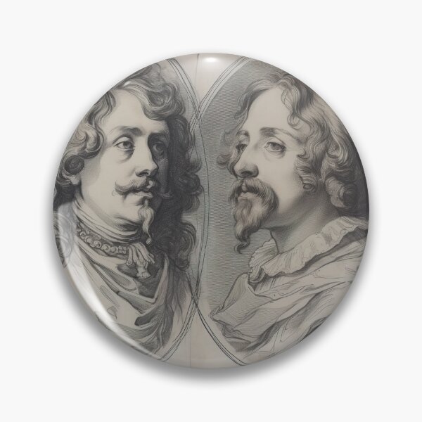 Item preview, Anthony van Dyck drawing designed and sold by ComicsFactory.