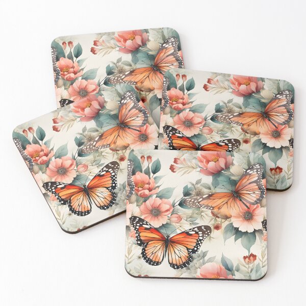 Item preview, Butterflies Watercolor 5 - Monarch designed and sold by DigitalPatternx.