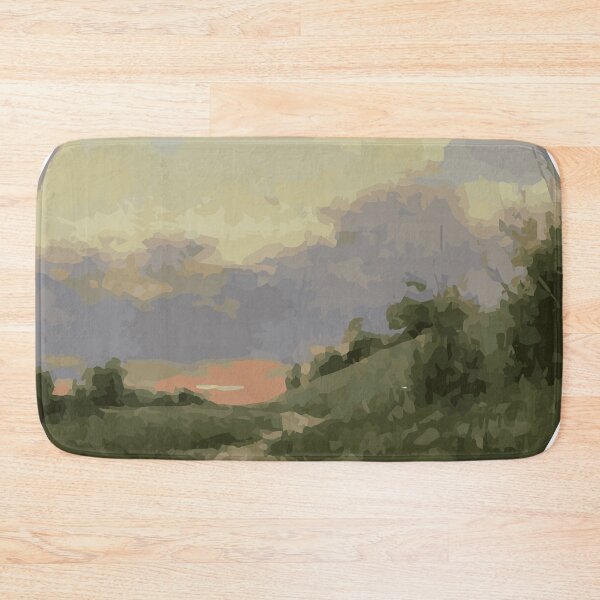 Item preview, The Backroad Sunset Watercolor designed and sold by ArynsDS.