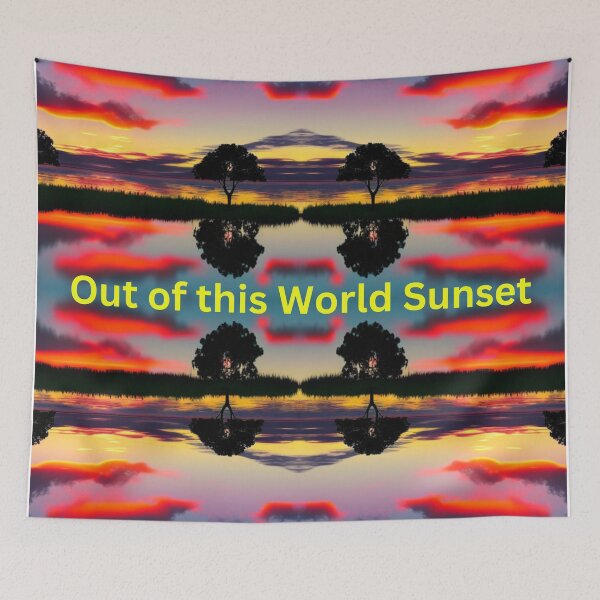 Item preview, Celestial Symphony: An Out of This World Sunset | Amazing Sunset designed and sold by Dream Wear.