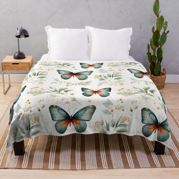 Item preview, Butterflies Watercolor 6 - American Copper designed and sold by DigitalPatternx.
