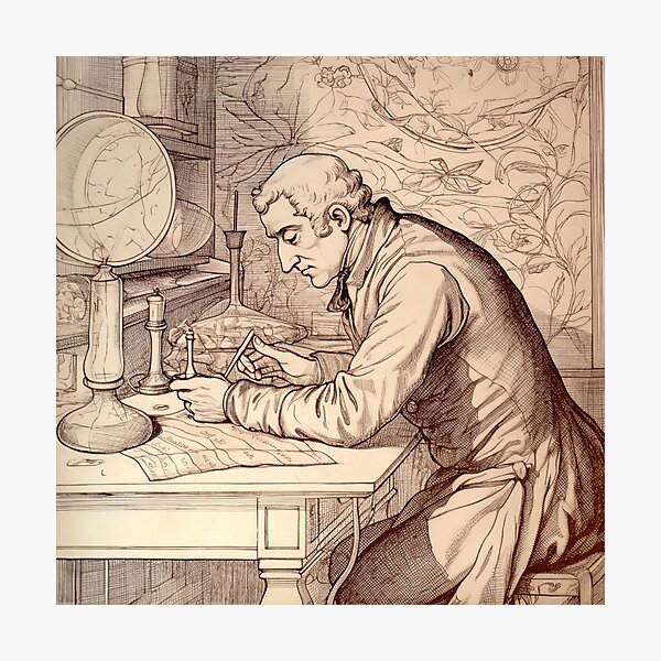 Antoine Lavoisier The Icons of Chemistry 03 Art Print -  Portugal