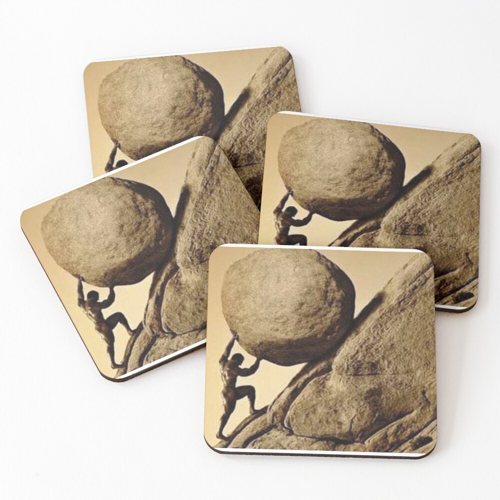 Item preview, Coasters (Set of 4) designed and sold by DailyMangoStore.