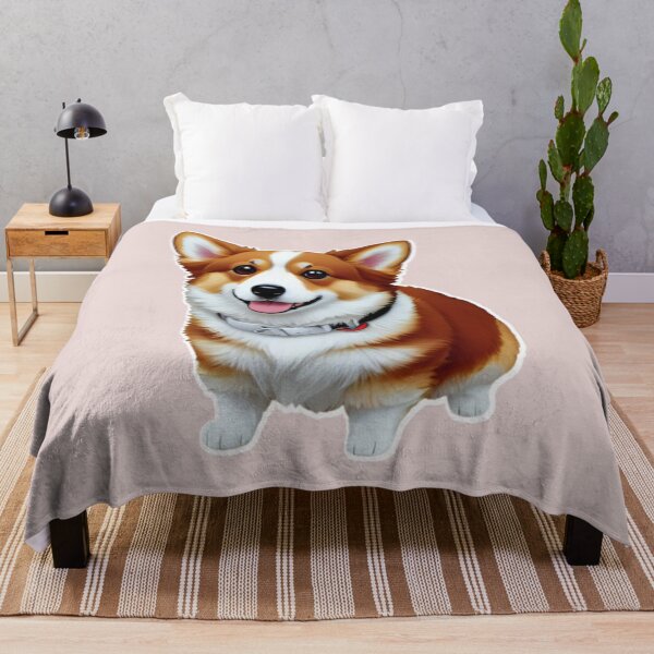 Item preview, Cute Corgi Dog Floof designed and sold by CoralCactusArt.