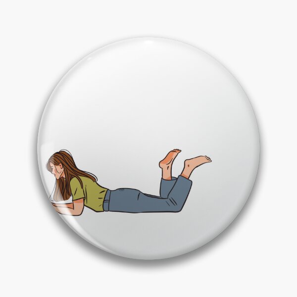 Artikelvorschau, Illustration eines Mädchens mit ihrem Laptop entworfen und verkauft von Hessah-HA.