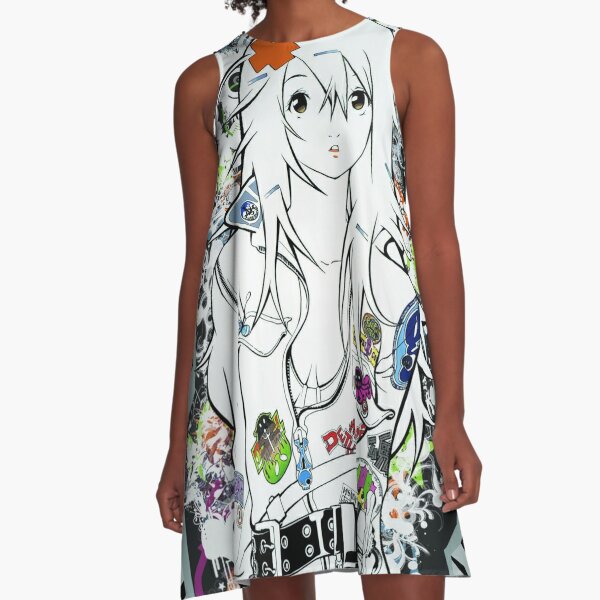 Girl Anime Dresses Redbubble - crystal explosion girls cloth roblox