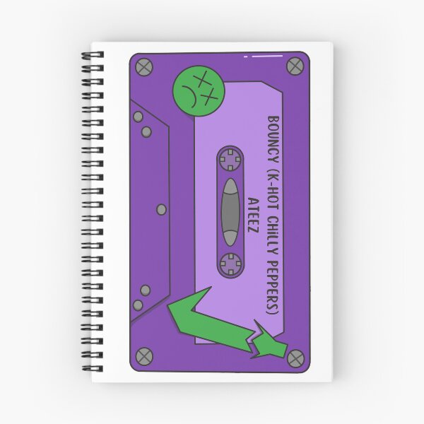 Item preview, Ateez Bouncy Outlaw Cute Cassette designed and sold by Ktinn.